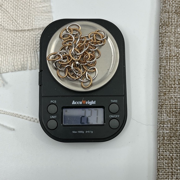 925 Italy Milor Two-Tone Sterling Silver Necklace ~18" - Picture 11 of 17